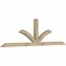 Ekena Millwork Richland Rough Sawn Timber Gable Bracket, Douglas Fir, 108"W x 31 1/2"H x 4"D x 4"F, 7/12 Pitch GBW108X31X0404RIC00RDF - alternate 2